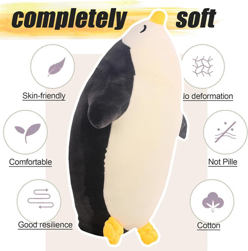 DENTRUN Penguin Stuffed Animals Bulk - Cute Plush Doll Play Toys for Kids, Boys, Girls, Adults -