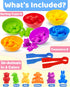 Counting Animals Montessori Toys for Boys & Girls Ages 3-5, Preschool Learning Activities & Sensory Gifts for Kids