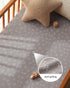28x52x8in 3 Pack Unnivoll Baby Crib Sheets for Boys Girls, Fitted Crib Sheet Neutral for Standard Crib and Toddler