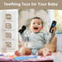 Baby Teething Toys, Remote Control Shape Teething Toys, Cell Phone Teether for Babies, Toy Chew for Babies 3-24 Months, BPA Free & Refrigerator Safe
