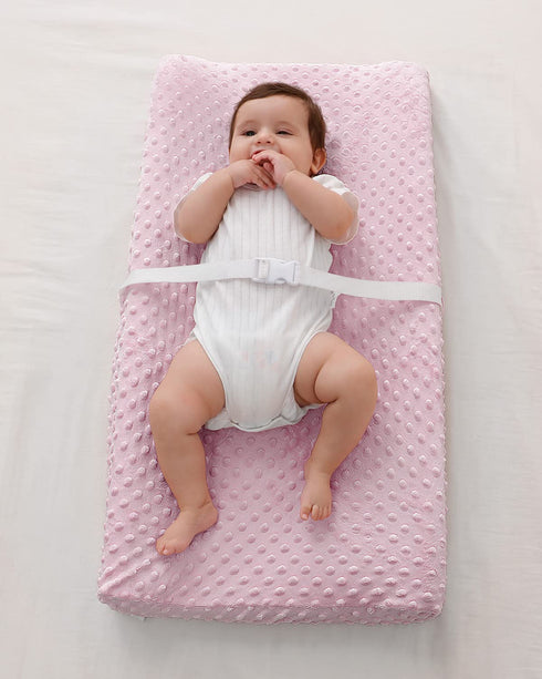Changing Pad Cover, Soft Changing Table Sheets for Baby Boy and Girl, Fit 32"/34'' x 16" Pad (Blushing Bride)