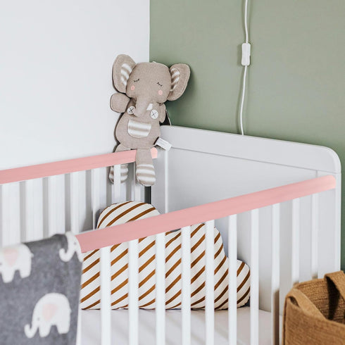 MAGICLULU Corner Protectors for Walls and Furniture, Thickened Soft Foam Ladder Pads with Self-Adhesive Backing, Pink