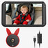 Babyvue BV2 USB Baby Car Camera, 4.5'' HD 1080P USB Rear-Facing Mirror,