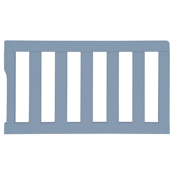 Convertible Crib Toddler Guard Rail - Dusty Blue, Solid Wood Construction for Toddler Beds