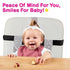 Portable Chair Strap - Travel Dining Seat Cover for Babies & Toddlers | Portable Baby Chair for Travel | Compact