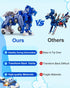 2 3+, Collision Transforming Dinosaur Car Toy, Crash & Transform Magnetic Cars Transform into Dinosaur Toys, Dino Robot