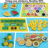 220pcs City Food Accessories Building Block, Friends-People Picnic Toys, Kitchen Restaurant DIY Pieces