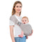 bebless Baby Carrier - Ergonomic, Cozy and Lightweight Carrier for 0-36 Months, Effortless