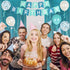 15th Birthday Decorations Teal Blue, Happy Birthday Banner, Sash, Number 15 Star Foil Balloons for Party Supplies