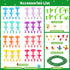 184Pcs Flower Garden Building Toys for Girls Age 3-7, Upgrade DIY Stacking Toys, STEM Educational Toddler Toys