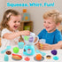 Playset, Sets CUTE STONE Kids Kitchen Toy Kitchen Appliance with Working Coffee Maker, Blender & Toaster, Realistic