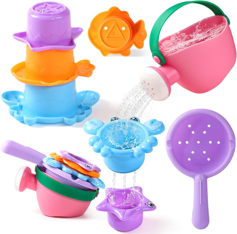 Fajiabao Baby Bath Toys for Kids Ages 1-3 Toddler Bath Toys Mold