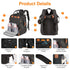 Shengmeister Backpack, Backpack, 900D Backpack, 3 1 Backpack Diaper Bag with Changing Table Oxford Cloth, Large