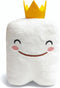 6" Tooth Fairy Pillow with Back Pocket, Soft Plush Stuffed Animal Toy for Kids, Squishable Holder
