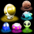 Bath Toys Light Up Floating Space Bath Tub Toy Set, 6pcs Glowing Universe Theme Educational Shower Pool Toys