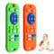 Hooku 2-Pack Silicone Teethers for Babies 0-6 & 6-12 Months, Sensory Chew Toys