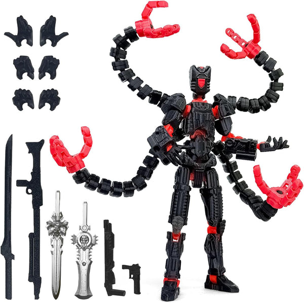 Aesinos T13 Assembly Completed Action Figure 3D Printed Multi-Jointed Movable Nova 13 Robot