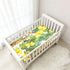 Bseiialft 52 28 Giraffes Flowers Palm Leaves Crib Sheets for Boys Girls Soft and Breathable Cotton Baby Sheets