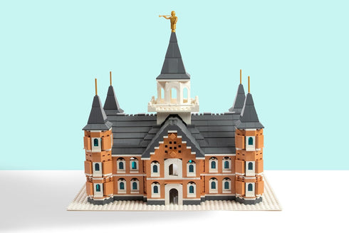 Nativity Bricks Set 1570-Piece 12+, Provo City Center Temple Building Advanced Model, Compatible with Standard Blocks