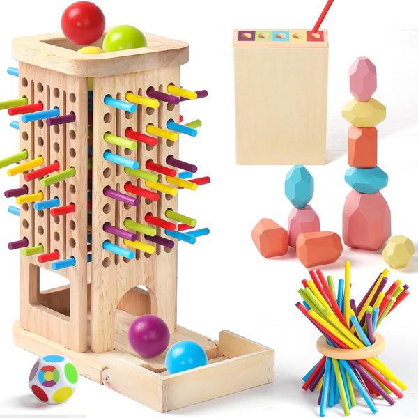 Montessori Toys for 3 Year Old Fine Motor Skills Toys for 5