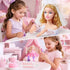 Set, 3 4 5 6 7 8+ Toylink Doll Head for Hair Styling Kids Makeup Blonde Bride Beauty Stylist Pretend Play Toy