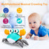 Plnmlls Toy,Tummy 6-12 12-18 36 Crawling Crab Baby Time Toys,with Music and LED Light,Built-in Rechargeable Battery