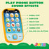 JOYIN Baby Toy Phone, Remote & Smartphone with Music, Fun Learning Musical Toys for Kids, Boys or Girls, Holiday Gifts
