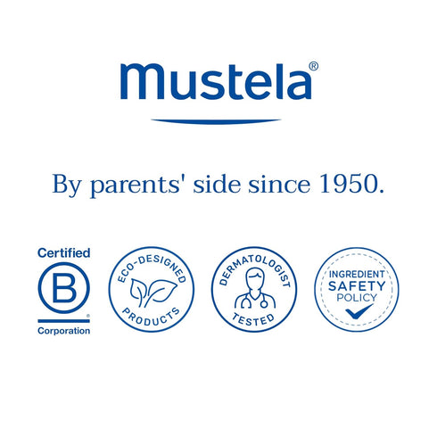 Mustela 5.07 fl. oz Cradle Cap Foam Shampoo for Newborn, Tear-Free & Fragrance-Free with Avocado Polyphenols