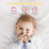 Baby Teething Toys for 0-6 6-12 Months, BPA Free Baby Teether Sensory Toys for Babies 0 3 6 9 12 18 Months, Newborn Infant Toys Gifts for 1 One Year Old Baby Boys Girls