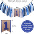 1st High Chair Banner Boy - First Birthday Decorations For Boy Birthday Banner Highchair Party Supplies Photo Booth