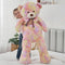 Tezituor 52'' Big Teddy Bear, Giant Stuffed Animal Plush, Rainbow Yellow Soft Gifts for Valentine, Christmas, Birthday