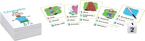 Pressman Charades for Kids Snap Box - The 'No Reading Required' Family Game in Travel Case