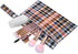 Haskirky 2 Gouache Plaid Pcs Cloth Diaper Wet Dry Bags,Waterproof and Washable Bag for Travel Reusable Wet Bag for Baby