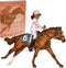 Breyer Horses Freedom Series Cheryl White Horse and Book Set, 1:12 Scale Horse Toy Model, Model #6236