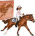 Breyer Horses Freedom Series Cheryl White Horse and Book Set, 1:12 Scale Horse Toy Model, Model #6236