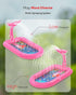 1-3, 1 QPAU Splash Pads for Toddlers Pink Mermaid Toy Splash Pad for Kids, Outdoor Play Mat for Babies, Inflatable Pool