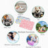 2 19.7'' 27.6'' Pcs Baby Diaper Changing Pad, Maveek X Newborns Waterproof Diaper Pad Reusable Nappy Multi Function
