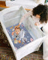 Pack Pack 38x26 Padded n Play Sheets Breathable Thick and Play Mattress Protector, Quilted Playard Sheet Fitted