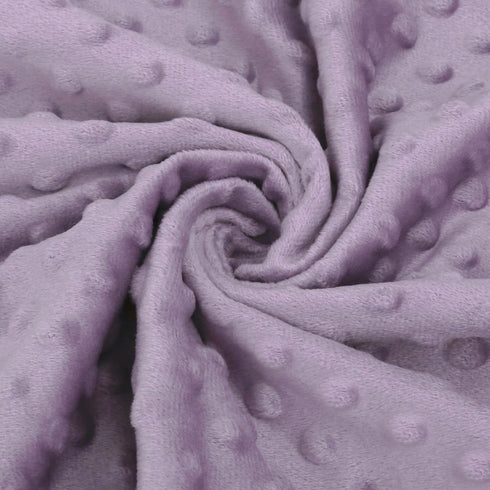 BORITAR Baby Blanket for Girls, Soft Plush Minky Fabric, Double Layer Dotted Backing with Elegant Purple Butterfly (30