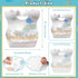 100 Shinymoon Pcs Disposable Baby Bibs Individual Wrapped Travel Bibs Waterproof Food Catcher for Toddlers Girls Boys