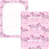 Bseiialft 52 28 Pink White Zebras Stripes Crib Sheets for Boys Girls Soft and Breathable Cotton Baby Sheets