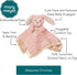 Mary Meyer Baby Lovey Putty Nursery - Newborn & Toddler Boys and Girls Security Blanket, 13 x 13-Inches, Pink Bunny