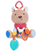 Skip Hop Bandana Buddies Baby Activity and Teething Toy with Multi-Sensory Rattle
