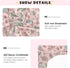 Sinestour Cowgirl Western Cowboy Pink Baby Crib Sheet Soft and Breathable Crib Mattress Protector for Standard Playard