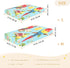 Bseiialft 52 28 Parrots Flowers Tropical Leaves Crib Sheets for Boys Girls Soft and Breathable Cotton Baby Sheets