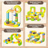 Dripiagarden 3D Set,Modular 3-12, Gravity-Defying Electric Magnetic Train Reconfigurable Race Track Kit, STEM