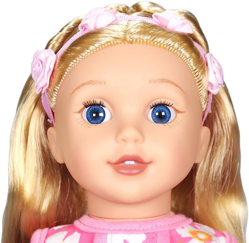Bumbleberry Girls 15001 Kids Brinley Girl Doll, Blonde, 15"