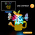 Vaodest LED Light for Lego 31149 Flowers in Watering Can,Design and Configuration Compatible with Model 31149 (LED Light Only, Not Building Block Kit)