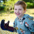 Gemini&Genius Dinosaur Toys Velociraptor Hand Puppets - Role Play Gift Toy and Party Supplies for Kids
