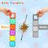 Gemmicc Girls,55 Set Magnetic Tiles, Magnet Toys Building Blocks for Kids, STEM Approved Educational Toys, Magnet